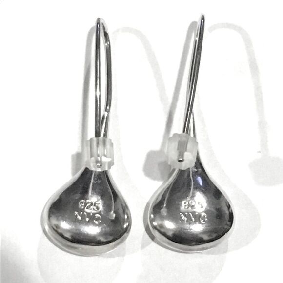 Sterling Silver 925 Tear Drop Earrings - Picture 6 of 8